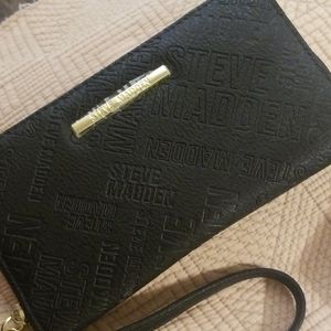 Steve madden wallet black